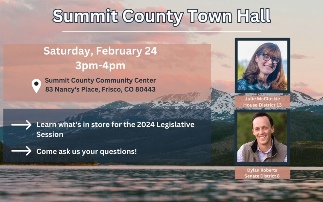 Engage with Your Elected Officials: Join Us for Our Town Hall Event on February 24th!